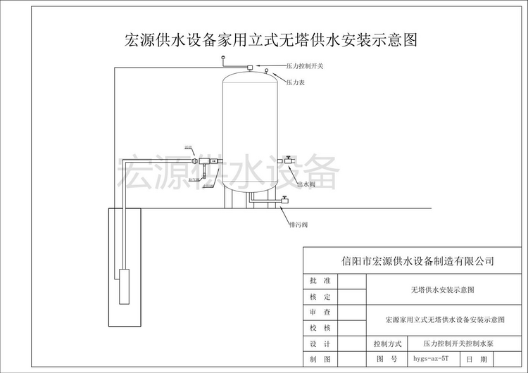 無(wú)塔供水器怎么安裝？